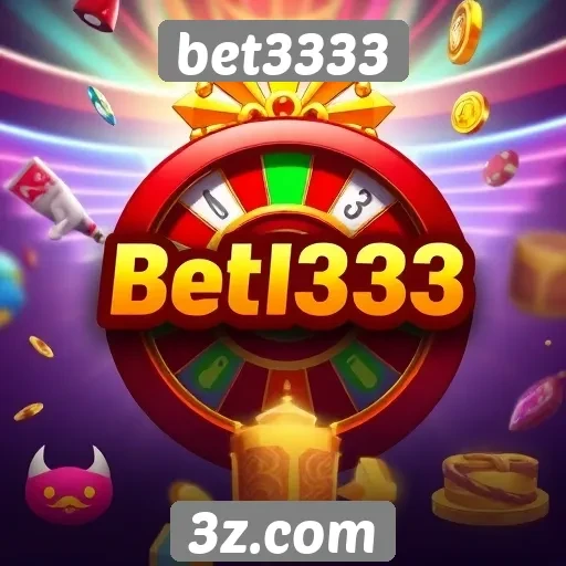 bet3333 oferece ampla variedade de jogos de cassino