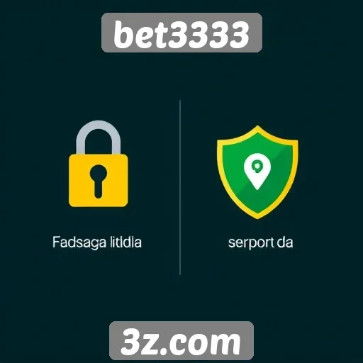 Recursos de segurança e proteção do usuário no bet3333